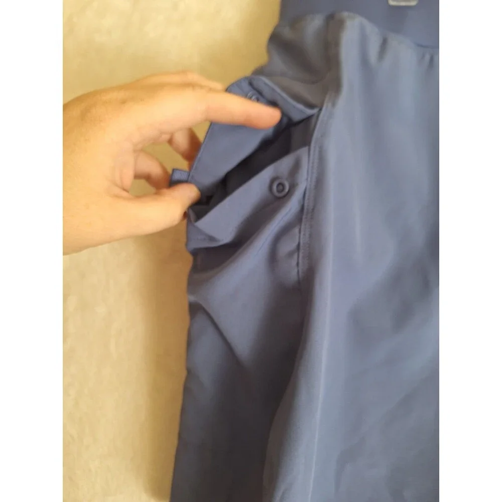 Gerry Breezy Cargo Drawstring Skort Women’s XXL Blue Athleisure Tennis Golf